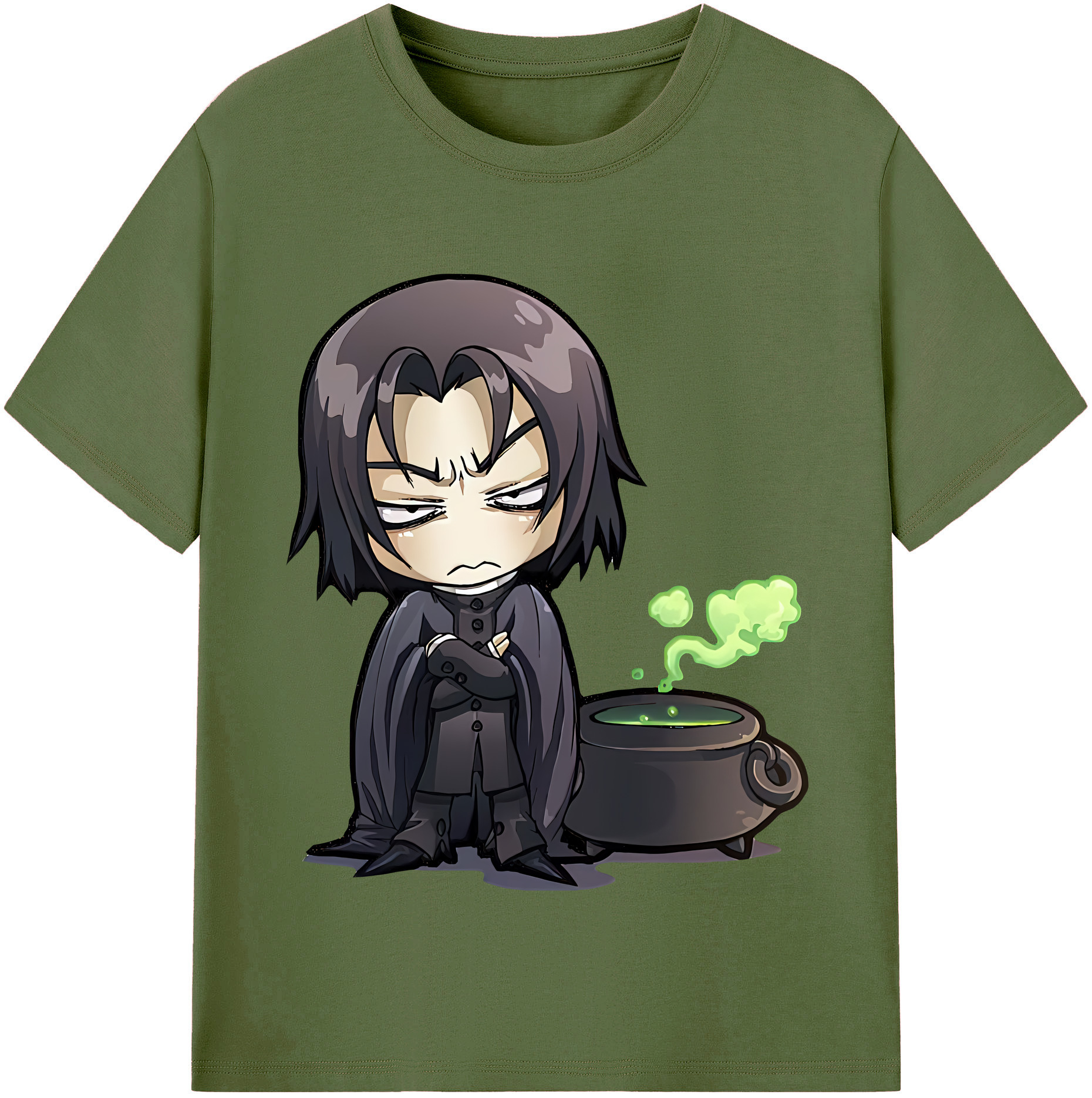 （画像用） Harry Potter ハリー・ポッターシリーズ 綿100％半袖Tシャツ（フロントプリント）